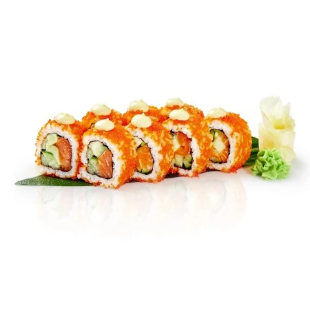 Roll California with Salmon