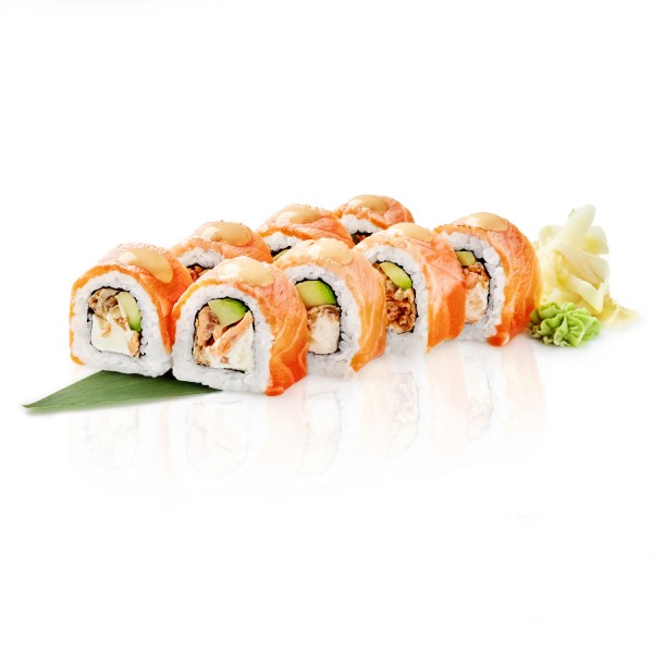 Рол Salmon grill loves