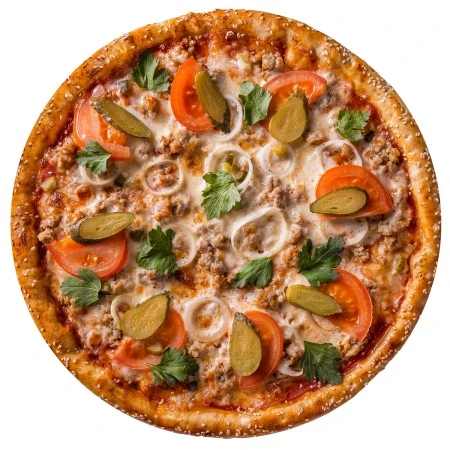Pizza "Double Cheeseburger"